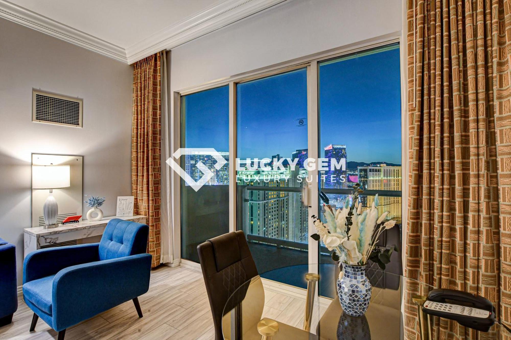 Lucky Gem Penthouse & Luxury Suites At Signature Resort, Balcony Strip View 3505 Las Vegas Esterno foto