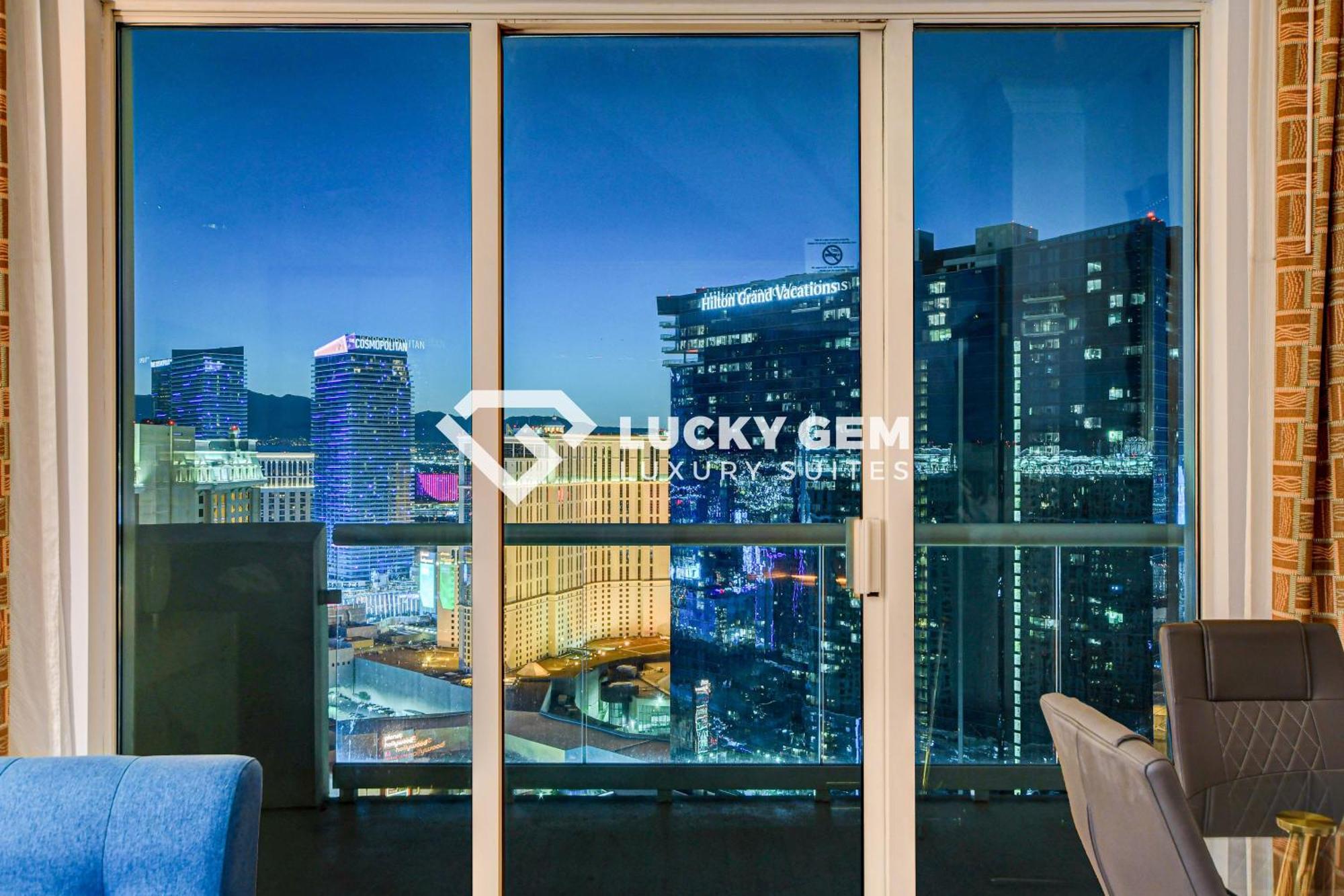 Lucky Gem Penthouse & Luxury Suites At Signature Resort, Balcony Strip View 3505 Las Vegas Esterno foto