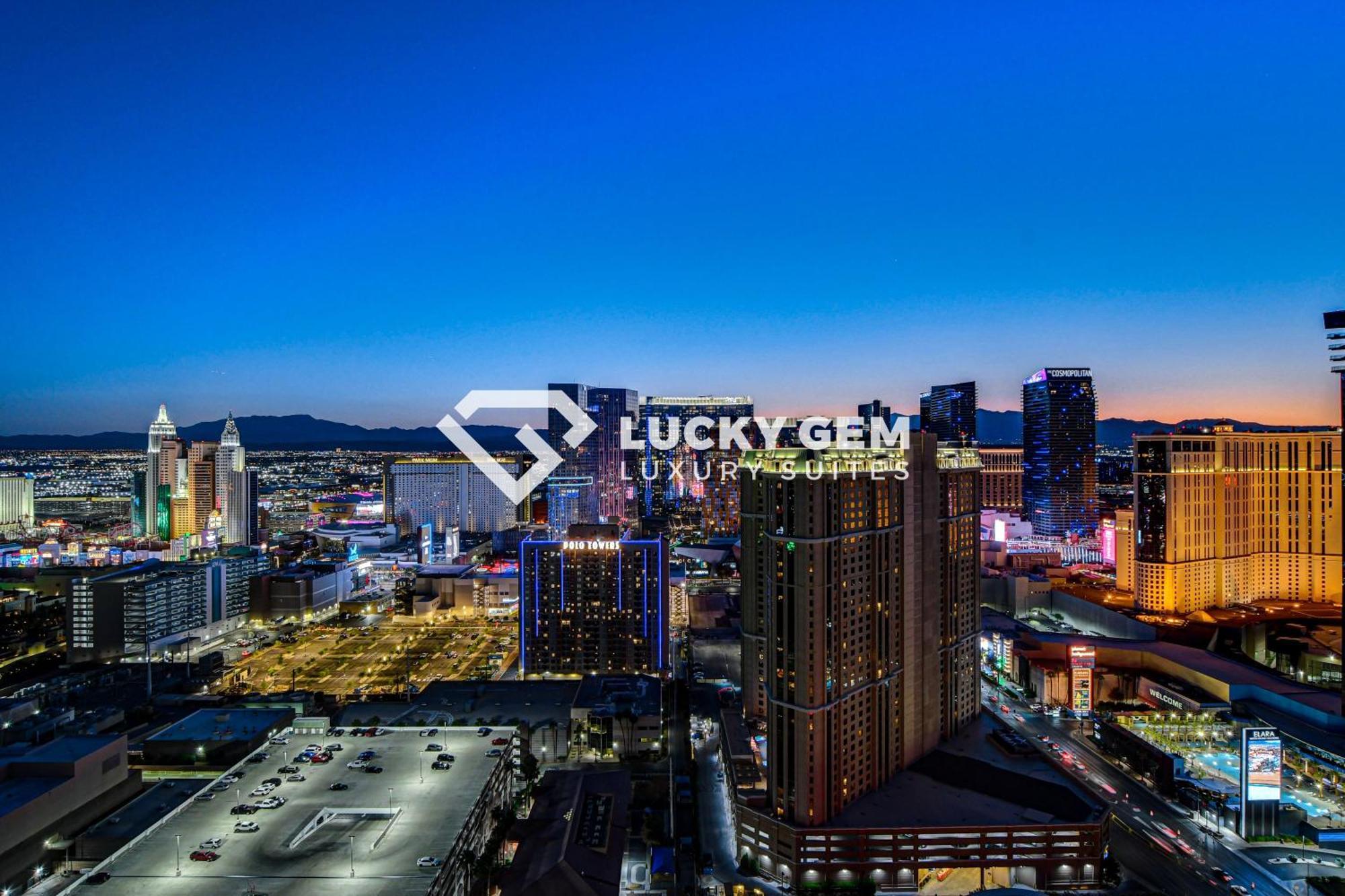 Lucky Gem Penthouse & Luxury Suites At Signature Resort, Balcony Strip View 3505 Las Vegas Esterno foto