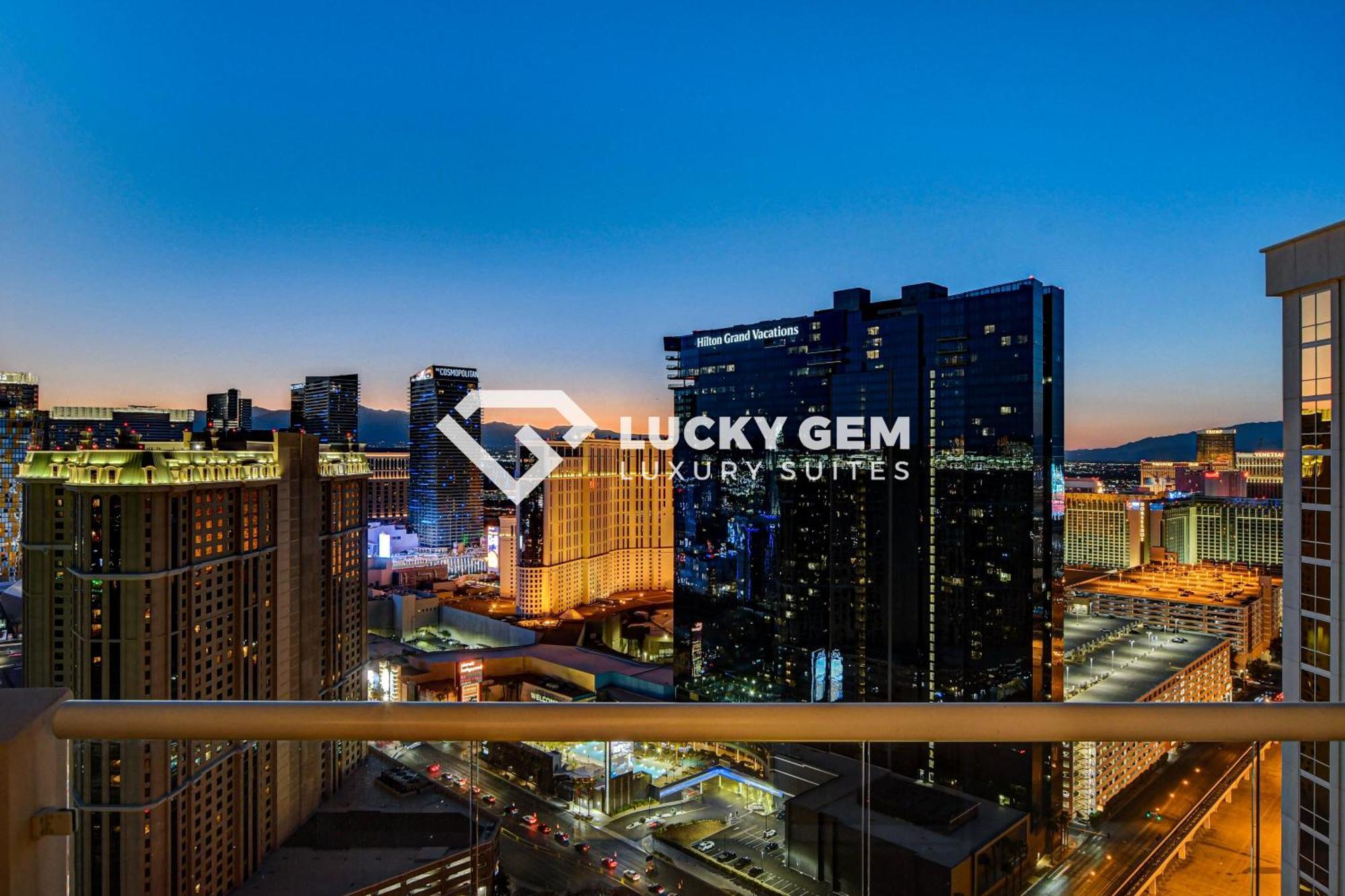 Lucky Gem Penthouse & Luxury Suites At Signature Resort, Balcony Strip View 3505 Las Vegas Esterno foto