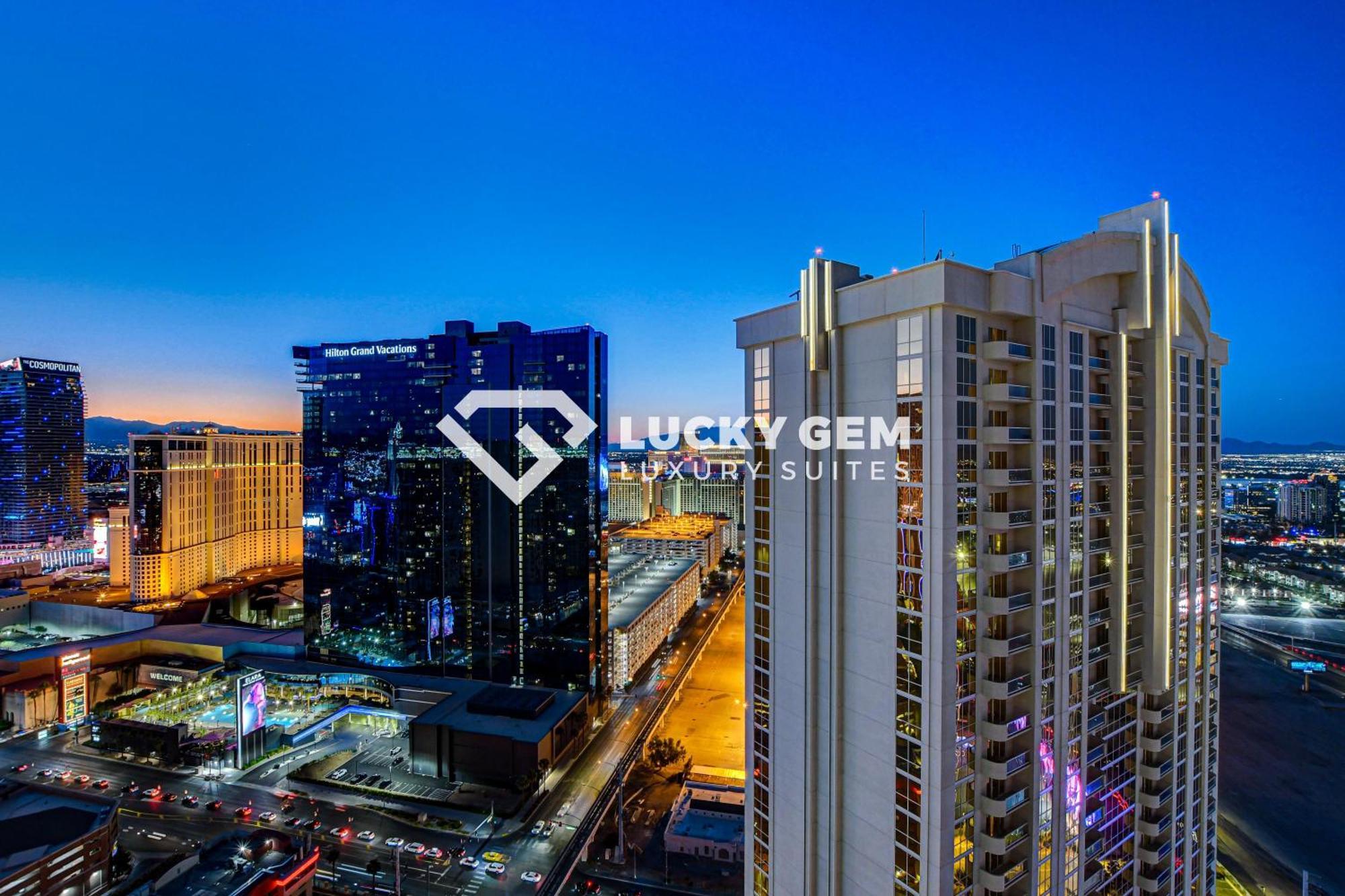 Lucky Gem Penthouse & Luxury Suites At Signature Resort, Balcony Strip View 3505 Las Vegas Esterno foto